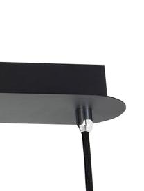 Owalna lampa wisząca Glicine, Czarny, S 70 x W 28 cm