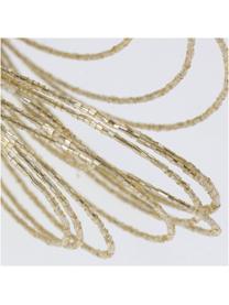 Adornos navideños Beads, 2 uds., Vidrio, metal, recubierto, Champán, Ø 35 x Al 58 cm