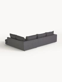 Ecksofa Tribeca, Bezug: 100 % Polyester Der hochw, Gestell: Massives Kiefernholz, Webstoff Anthrazit, B 274 x T 192 cm, Eckteil rechts