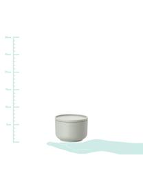 Aufbewahrungsdose Peili, Melamin, Eisgrün, Ø 9 x H 6 cm