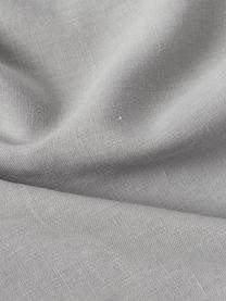 Lněný povlak na polštář Lanya, 100 % len, Světle šedá, Š 40 cm, D 40 cm