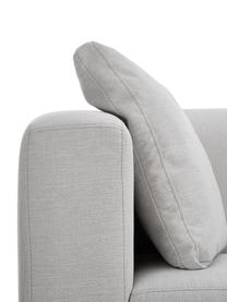 Sofa Carrie (2-Sitzer) mit Metall-Füßen, Bezug: Polyester 50.000 Scheuert, Gestell: Spanholz, Hartfaserplatte, Füße: Metall, lackiert, Webstoff Grau, B 176 x T 86 cm