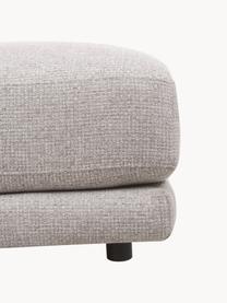 Sofa-Hocker Jasmin, Bezug: 100% Polyester Der hochwe, Gestell: Massives Fichtenholz FSC-, Webstoff Hellgrau, B 105 x H 75 cm