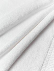 Súprava uterákov z organickej bavlny Premium, rôzne veľkosti, Biela, 4-dielna súprava (uterák na ruky, osuška)