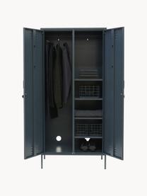 Petite armoire Twinny, Acier, revêtement par poudre, Anthracite, larg. 85 x haut. 183 cm