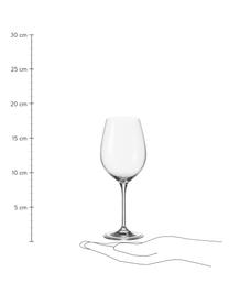 Rode wijnset Barcelona, 3-delig, Glas, Transparant, Set met verschillende formaten