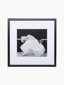 Gerahmter Digitaldruck Dancing Queen, Bild: Digitaldruck, Rahmen: Kunststoff, Front: Glas, Schwarz, Weiß, B 40 x H 40 cm