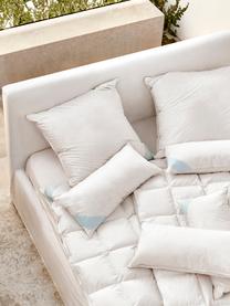 Feder-Kopfkissen Comfort, fest, Hülle: 100% Baumwolle, Mako-Köpe, Off White, B 40 x L 80 cm