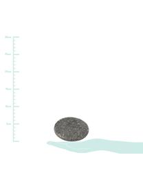 Terrazzo-Untersetzer Shary, 6 Stück, Terrazzo, Grau, Ø 10 cm