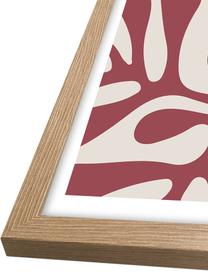 Gerahmter Digitaldruck Red Reef, Bild: Digitaldruck auf Papier, Rahmen: Holz, Mitteldichte Holzfa, Front: Glas, Red Reef, B 32 x H 42 cm