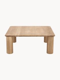Tavolino da salotto in legno di quercia Didi, Legno massiccio di quercia oliato, Legno di quercia, Larg. 90 x Prof. 90 cm