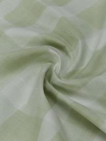 Dizajnová obliečka na vankúš z bavlneného perkálu Milène od Candice Grey, 2 ks, Mätovozelená, Š 40 x D 80 cm