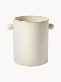 Cache-pot Inka, Céramique, Blanc cassé, Ø 32 cm x haut. 44 cm