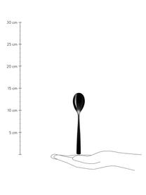 Teelöffel Shinko in Schwarz glänzend, 6 Stück, Edelstahl
Das Besteck ist aus Edelstahl gefertigt. Somit ist es langlebig, rostet nicht und ist resistent gegen Bakterien., Schwarz, hochglanzpoliert, L 14 cm