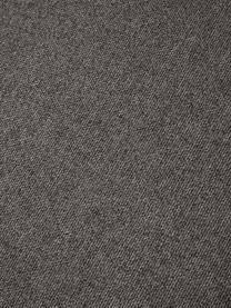 Modulaire hoekbank Lennon, Bekleding: 100% polyester, Frame: massief grenenhout FSC-ge, Poten: kunststof, Geweven stof donkergrijs, B 238 x D 180 cm, hoekdeel rechts