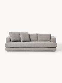 Sofa Bouclé Tribeca (3-osobowa), Tapicerka: Bouclé (93% poliester, 6%, Stelaż: drewno bukowe, drewno sos, Nogi: drewno sosnowe Ten produk, Szary Bouclé, S 228 x G 104 cm