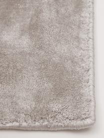 Tapis en viscose extra doux qualité premium Grace, Taupe, larg. 80 x long. 150 cm (taille XS)