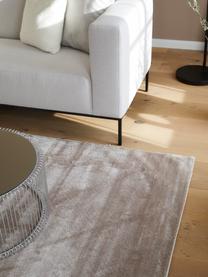 Třpytivý viskózový koberec v prémiové kvalitě Grace, Taupe, Š 80 cm, D 150 cm (velikost XS)