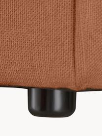 Sofa-Hocker Lennon, Bezug: 100 % Polyester Der strap, Gestell: Massives Kiefernholz, Spe, Webstoff Nougat, B 88 x T 88 cm
