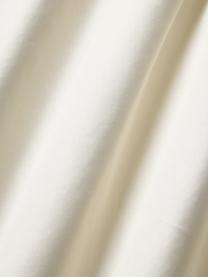 Drap-housse en satin de coton pour surmatelas Premium, Beige clair, larg. 90 x long. 200 cm, haut. 15 cm