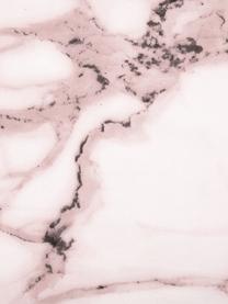 Baumwollperkal-Kissenbezug Malin mit Marmor-Muster, 65 x 65 cm, Webart: Renforcé Fadendichte 200 , Hellrosa, Mauve, B 65 x L 65 cm