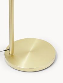 Grote booglamp Bowie, Lamp: gepoedercoat metaal, Goudkleurig, H 202 cm