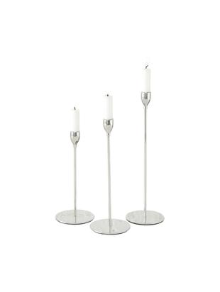 Kerzenhalter Marmor Grau // Windlicht Teelichthalter Set 2 tlg Zylinder