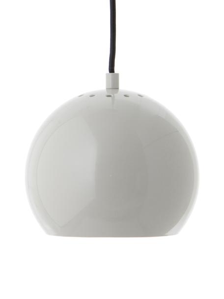 Petite suspension boule Ball, Gris clair, Ø 18 x haut. 16 cm