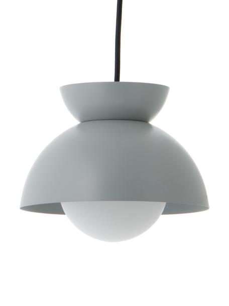 Kleine Design Pendelleuchte Butterfly, Lampenschirm: Metall, beschichtet, Grau, Ø 21 x H 19 cm