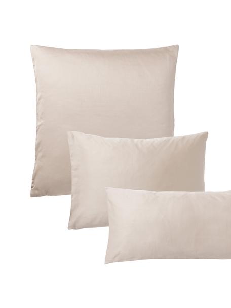Funda de almohada de satén Comfort, Beige, An 45 x L 110 cm
