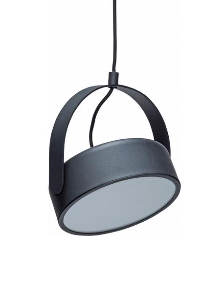 Petite suspension LED à intensité variable Stage, Anthracite, larg. 22 x haut. 27 cm