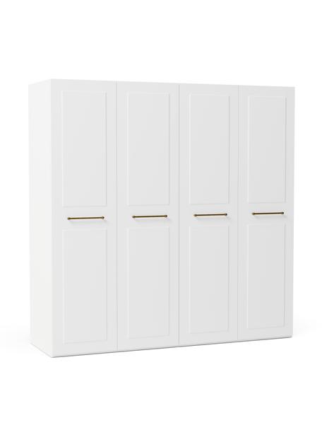 Modulární skříň s otočnými dveřmi Charlotte, šířka 200 cm, více variant, Bílá, Interiér Premium, Š 200 x V 236 cm
