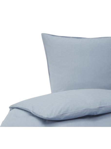 Bavlnená posteľná bielizeň Arlene, Modrá, 200 x 200 cm + 2 vankúše 80 x 80 cm