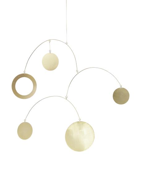 Mobile Novalie, Metall, Goldfarben, B 67 x H 64 cm
