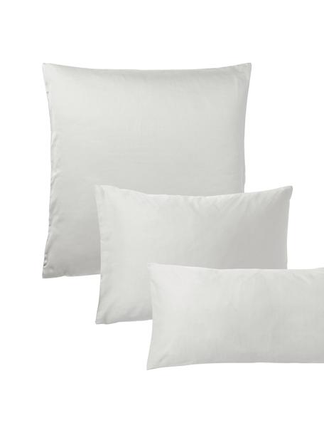 Poszewka na poduszkę z satyny bawełnianej Comfort, Jasny szary, S 40 x D 80 cm