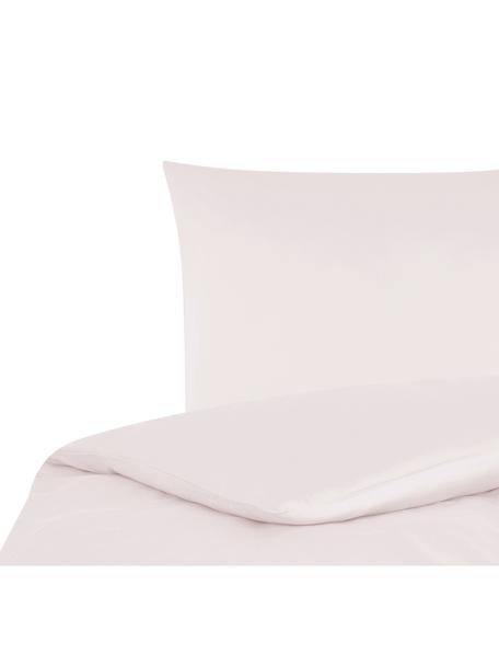 Funda nórdica de satén Comfort, Rosa, Cama 90 cm (150 x 200 cm)