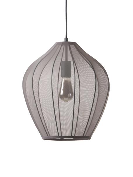Suspension en tulle Beau, Gris, Ø 40 x haut. 42 cm