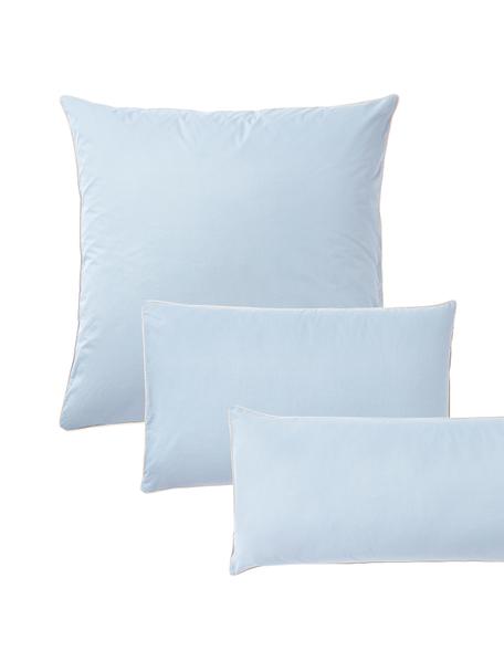 Poszewka na poduszkę z perkalu Daria, Jasny niebieski, beżowy, S 40 x D 80 cm