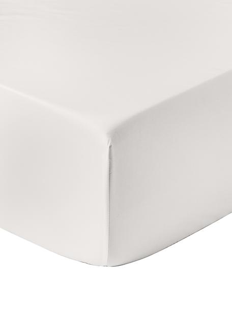 Sábana bajera de satén Premium, Gris claro, Cama 90 cm (90 x 200 x 35 cm)