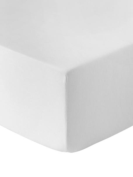 Spannbettlaken Biba, Flanell, Webart: Flanell Flanell ist ein k, Hellgrau, B 90 x L 200 cm, H 25 cm