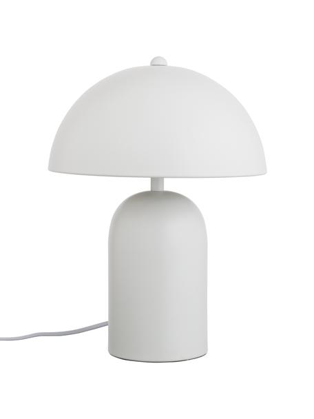 Lámpara de mesa pequeña Walter, Pantalla: metal, Cable: plástico, Blanco mate, Ø 25 x Al 34 cm