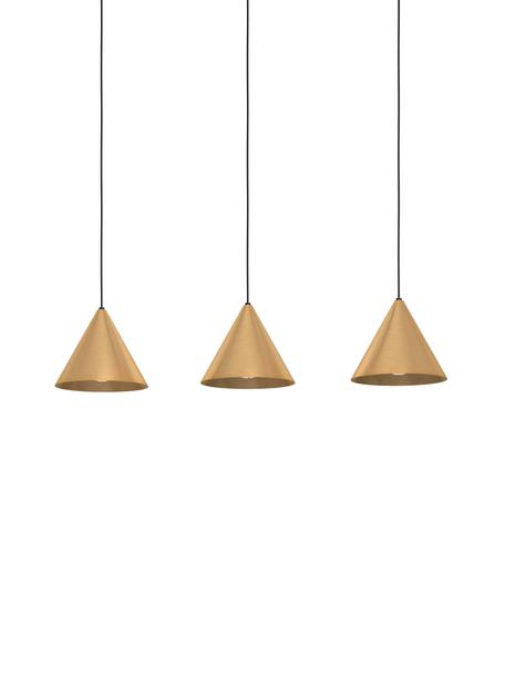 Grande suspension Narices, Couleur laitonnée, larg. 92 x haut. 110 cm