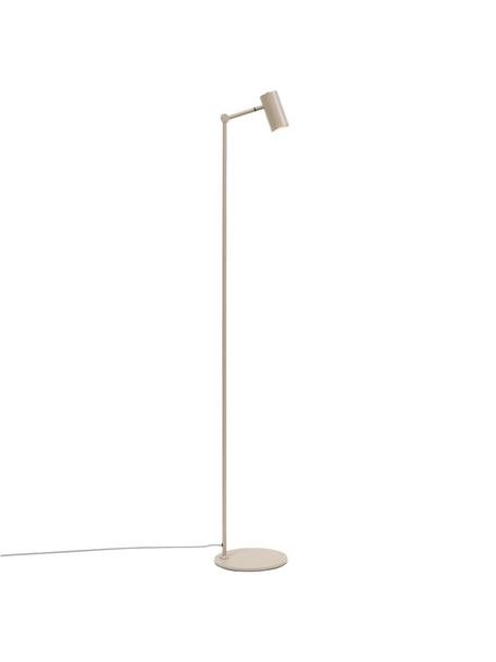 Kleine leeslamp Montreux in zandkleur, Lampenkap: gecoat metaal, Lampvoet: gecoat metaal, Zandkleurig, B 22 cm x H 134 cm