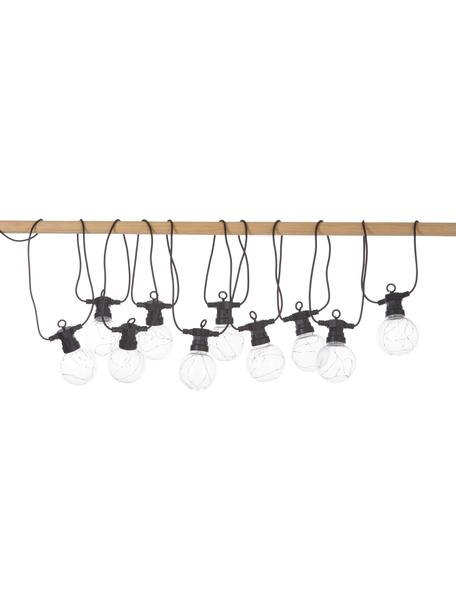 Guirnalda de luces LED para exterior Big Cirkus, 950 cm, 10 luces, Cable: plástico, Negro, transparente, L 950 cm