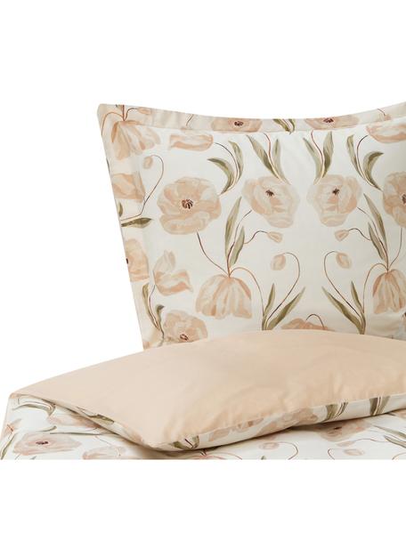 Dizajnová posteľná bielizeň z organickej bavlny od Candice Gray Aimee, Béžová, 135 x 200 cm + 1 vankúš 80 x 80 cm