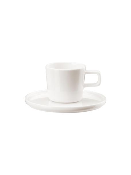 Fine Bone China šálka na espresso s podšálkou Oco, 6 ks, Čínsky porcelán
Mäkký porcelán, ktorý sa vyznačuje predovšetkým žiarivým, priehľadným leskom, Slonovinová kosť, Ø 6 cm, 60 ml
