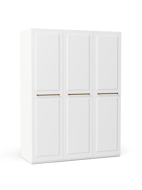 Modulární skříň se 3 dveřmi Charlotte, různé varianty, Bílá, Š 150 x V 200 cm, vnitřní část Basic
