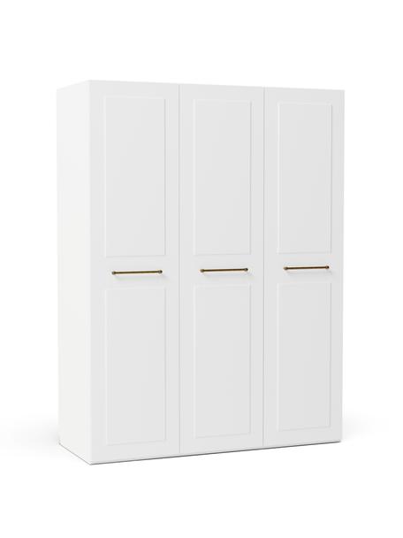 Modulární skříň s otočnými dveřmi Charlotte, šířka 150 cm, více variant, Bílá, Interiér Basic, výška 200 cm