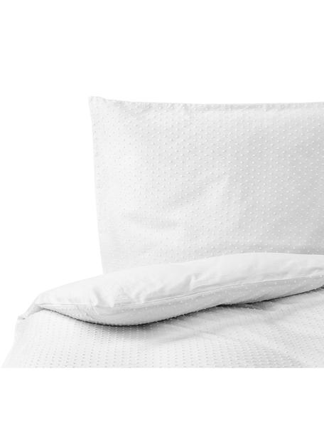 Funda nórdica Aloide, Blanco, Cama 135/140 cm (200 x 200 cm)