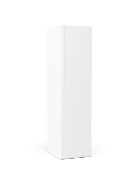 Modulární skříň s otočnými dveřmi Leon, šířka 50 cm, více variant, Bílá, Interiér Basic, Š 50 x V 200 cm